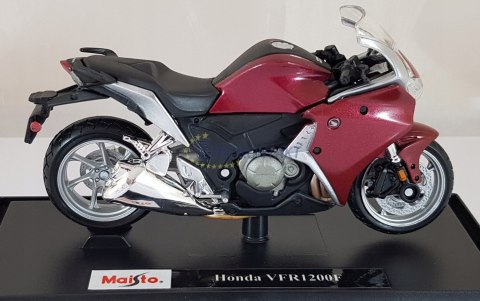 HONDA VFR 1200F z podstawką model 1:18 Maisto HONDA VFR 1200F z podstawką model 1:18 Maisto