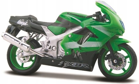 Kawasaki Ninja ZX-9R z podstawką model 1:18 Maisto