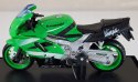 Kawasaki Ninja ZX-9R z podstawką model 1:18 Maisto