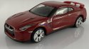 NISSAN GT-R 2009 red model metalowy 1:43 Bburago