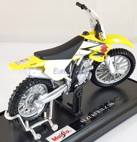 Suzuki RM-Z 250 z podstawką 1:18 Maisto Suzuki RM-Z 250 z podstawką 1:18 Maisto