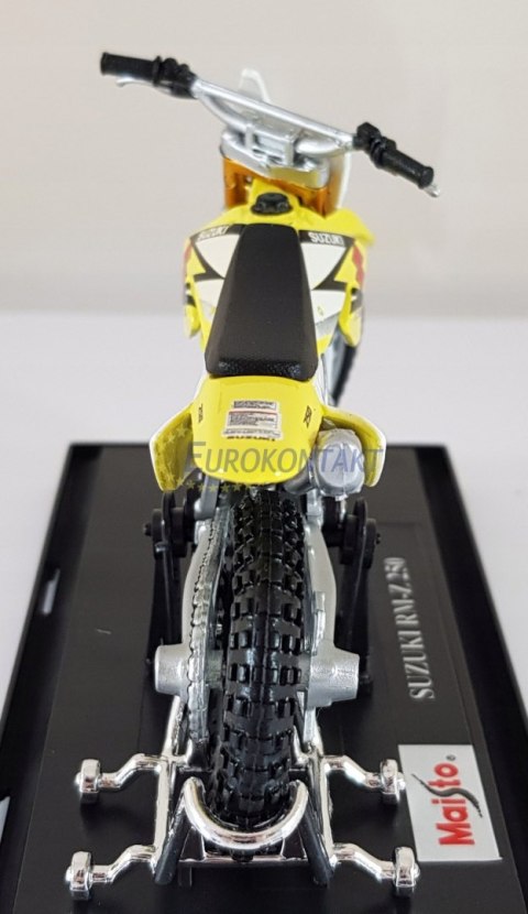 Suzuki RM-Z 250 z podstawką 1:18 Maisto Suzuki RM-Z 250 z podstawką 1:18 Maisto