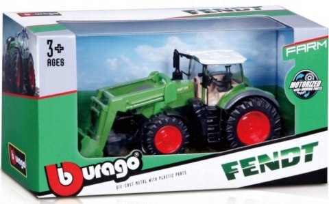 Traktor FENDT ładowacz z napędem BBURAGO metal Traktor FENDT ładowacz z napędem BBURAGO metal