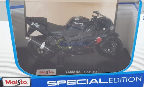 YAMAHA YZF-R1 z podstawką model 1:18 Maisto YAMAHA YZF-R1 z podstawką model 1:18 Maisto