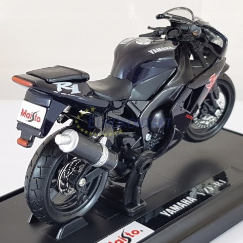 YAMAHA YZF-R1 z podstawką model 1:18 Maisto YAMAHA YZF-R1 z podstawką model 1:18 Maisto