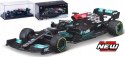 Bolid F1 Mercedes W12 #77 Bottas KASK BBurago 1:43