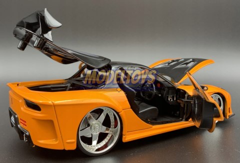 MAZDA RX-7 1995 Han Tokio Drift F&F JADA 1:24 MAZDA RX-7 1995 Han Tokio Drift F&F JADA 1:24