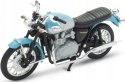 TRIUMPH Bonneville 2002 blue model 1:18 Welly