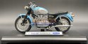 TRIUMPH Bonneville 2002 blue model 1:18 Welly