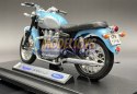 TRIUMPH Bonneville 2002 blue model 1:18 Welly