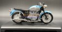 TRIUMPH Bonneville 2002 blue model 1:18 Welly