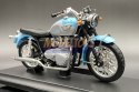 TRIUMPH Bonneville 2002 blue model 1:18 Welly