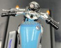 TRIUMPH Bonneville 2002 blue model 1:18 Welly