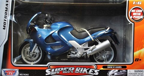 BMW K1200 RS bardzo DUŻY 36 cm model 1:6 Motormax BMW K1200 RS bardzo DUŻY 36 cm model 1:6 Motormax