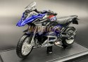 BMW R 1200 GS 2017 na podstawce model 1:18 Maisto