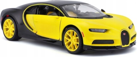 BUGATTI Chiron yellow 1:24 model Maisto 31514