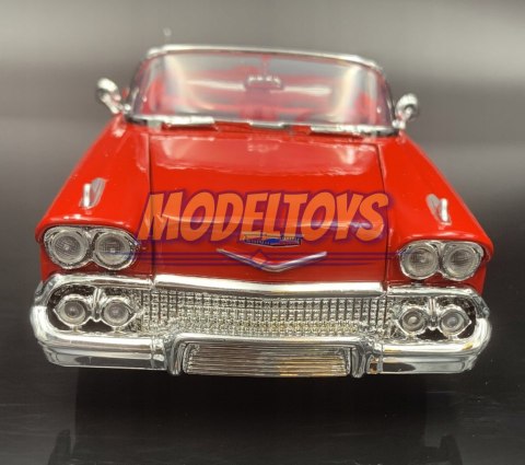 Chevrolet Impala 1958 red 1:24 Motormax 73267 Chevrolet Impala 1958 red 1:24 Motormax 73267