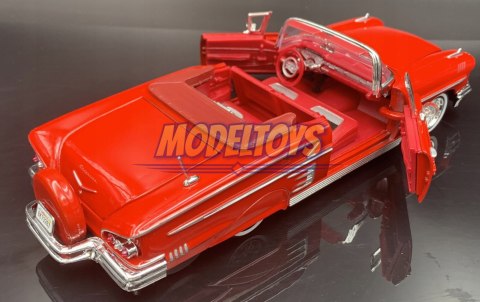 Chevrolet Impala 1958 red 1:24 Motormax 73267 Chevrolet Impala 1958 red 1:24 Motormax 73267