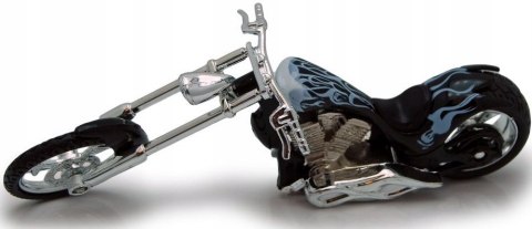 Chopper Iron CUSTOM black white 1:18 Motormax Chopper Iron CUSTOM black white 1:18 Motormax