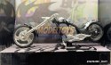 Chopper Iron CUSTOM black white 1:18 Motormax