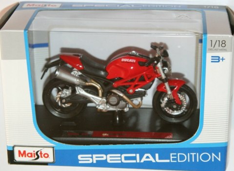 DUCATI Monster 696 podstawka 1:18 Maisto DUCATI Monster 696 podstawka 1:18 Maisto