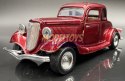 Ford Coupe hardtop 1934 1:24 Motormax 73217