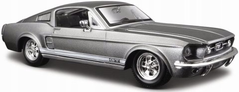 Ford MUSTANG GT 1967 1:24 grey model Maisto 31260