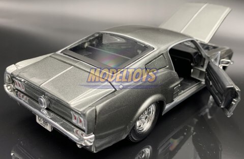 Ford MUSTANG GT 1967 1:24 grey model Maisto 31260 Ford MUSTANG GT 1967 1:24 grey model Maisto 31260
