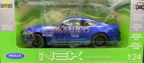 Ford MUSTANG GT 5.0 2015 Welly 1:24 Ford MUSTANG GT 5.0 2015 Welly 1:24