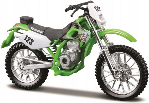 KAWASAKI KLX 250 SR podstawka model 1:18 Maisto