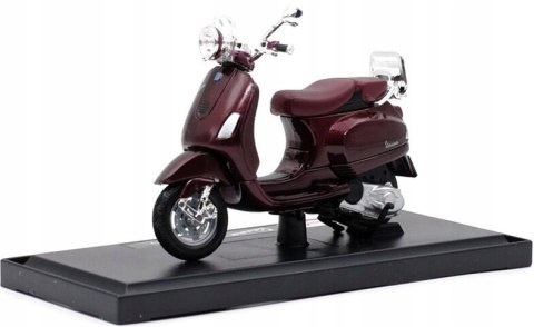 Piaggio LXV 2013 bordowy skuter 1:18 model Maisto Piaggio LXV 2013 bordowy skuter 1:18 model Maisto