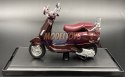 Piaggio LXV 2013 bordowy skuter 1:18 model Maisto