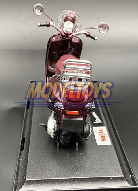 Piaggio LXV 2013 bordowy skuter 1:18 model Maisto Piaggio LXV 2013 bordowy skuter 1:18 model Maisto