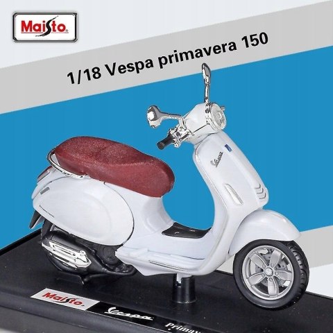 Piaggio Vespa Primavera 150 '14 skuter 1:18 Maisto Piaggio Vespa Primavera 150 '14 skuter 1:18 Maisto