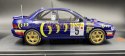 SUBARU Impreza 555 #5 C. Sainz 1995 model IXO 1:24