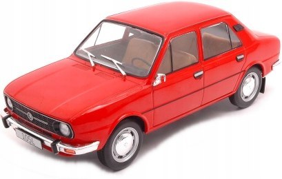 Skoda 105L 1976 model METAL WhiteBox 1:24