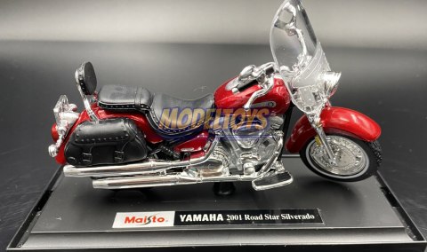 YAMAHA Road Star Silverado z podstawką 1:18 Maisto YAMAHA Road Star Silverado z podstawką 1:18 Maisto
