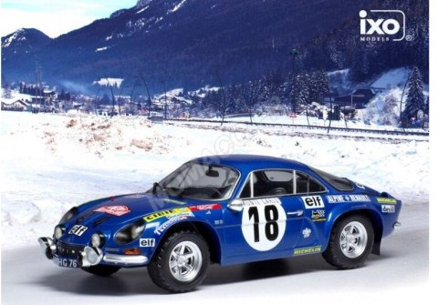 Alpine Renault A110 #18 J-C Andruet model IXO 1:24 Alpine Renault A110 #18 J-C Andruet model IXO 1:24