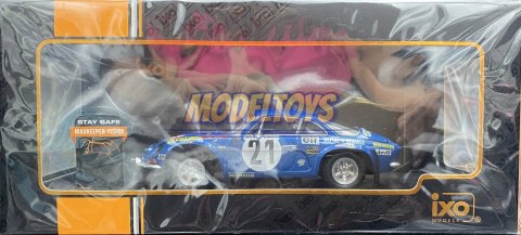 Alpine Renault A110 #21 J-P Nicolas model IXO 1:24 Alpine Renault A110 #21 J-P Nicolas model IXO 1:24