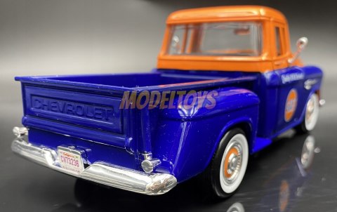 Chevy 5100 Stepside 1955 GULF 1:24 Motormax 79651 Chevy 5100 Stepside 1955 GULF 1:24 Motormax 79651