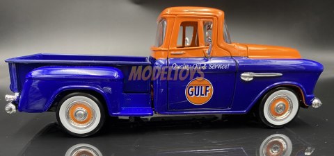 Chevy 5100 Stepside 1955 GULF 1:24 Motormax 79651 Chevy 5100 Stepside 1955 GULF 1:24 Motormax 79651
