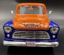 Chevy 5100 Stepside 1955 GULF 1:24 Motormax 79651