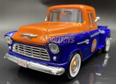 Chevy 5100 Stepside 1955 GULF 1:24 Motormax 79651 Chevy 5100 Stepside 1955 GULF 1:24 Motormax 79651