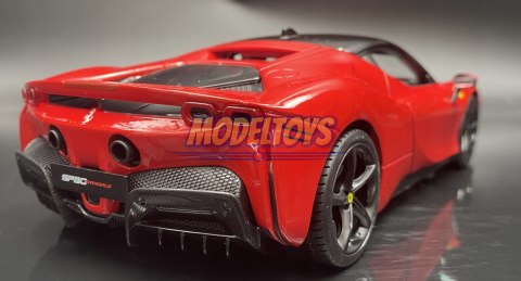 FERRARI SF90 Stradale duży mod. 1:18 Bburago 16015 FERRARI SF90 Stradale duży mod. 1:18 Bburago 16015