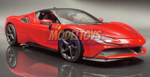 FERRARI SF90 Stradale duży mod. 1:18 Bburago 16015 FERRARI SF90 Stradale duży mod. 1:18 Bburago 16015