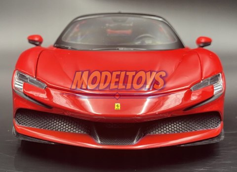 FERRARI SF90 Stradale duży mod. 1:18 Bburago 16015 FERRARI SF90 Stradale duży mod. 1:18 Bburago 16015