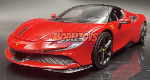 FERRARI SF90 Stradale duży mod. 1:18 Bburago 16015 FERRARI SF90 Stradale duży mod. 1:18 Bburago 16015