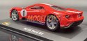 FORD GT Heritage Edition 2018 model BBurago 1:32