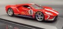 FORD GT Heritage Edition 2018 model BBurago 1:32