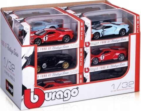 FORD GT Heritage Edition 2019 model BBurago 1:32 FORD GT Heritage Edition 2019 model BBurago 1:32